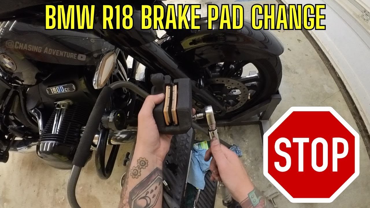BMW R18 Brake Pad Change