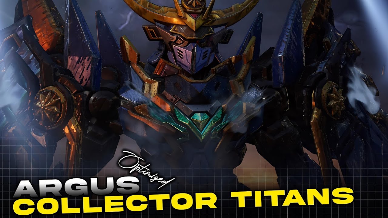 Optimized (Nerf) Skin Argus Collector Titans | Skin Showcase