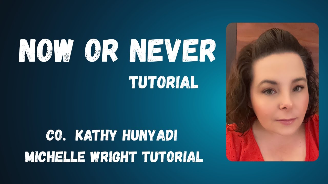 Now or never line dance tutorial Intermediate/Advanced Cha Cha by Kathy Hunyadi