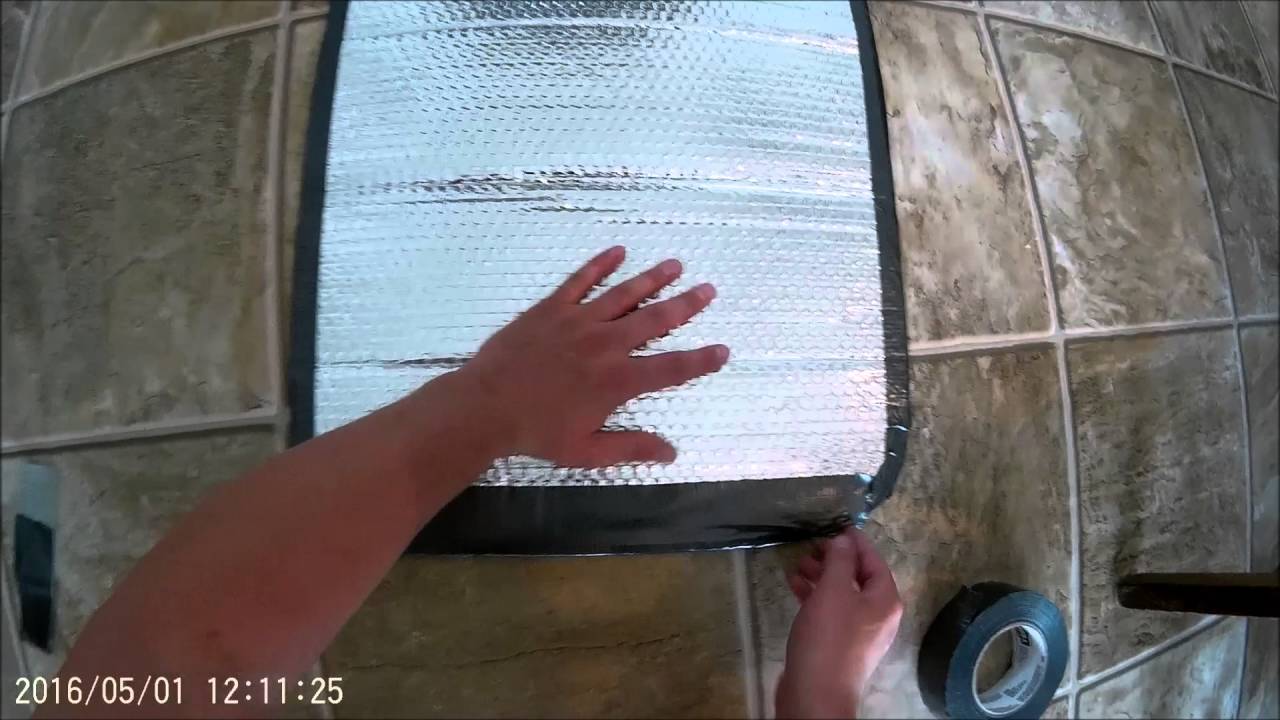 DIY insulated catch bag