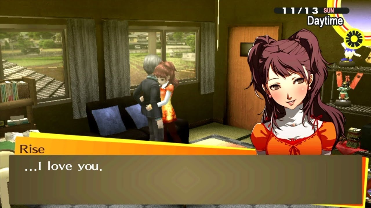 [HD] [PS Vita] Persona 4 Golden - Rise Kujikawa Social Link [Lovers]