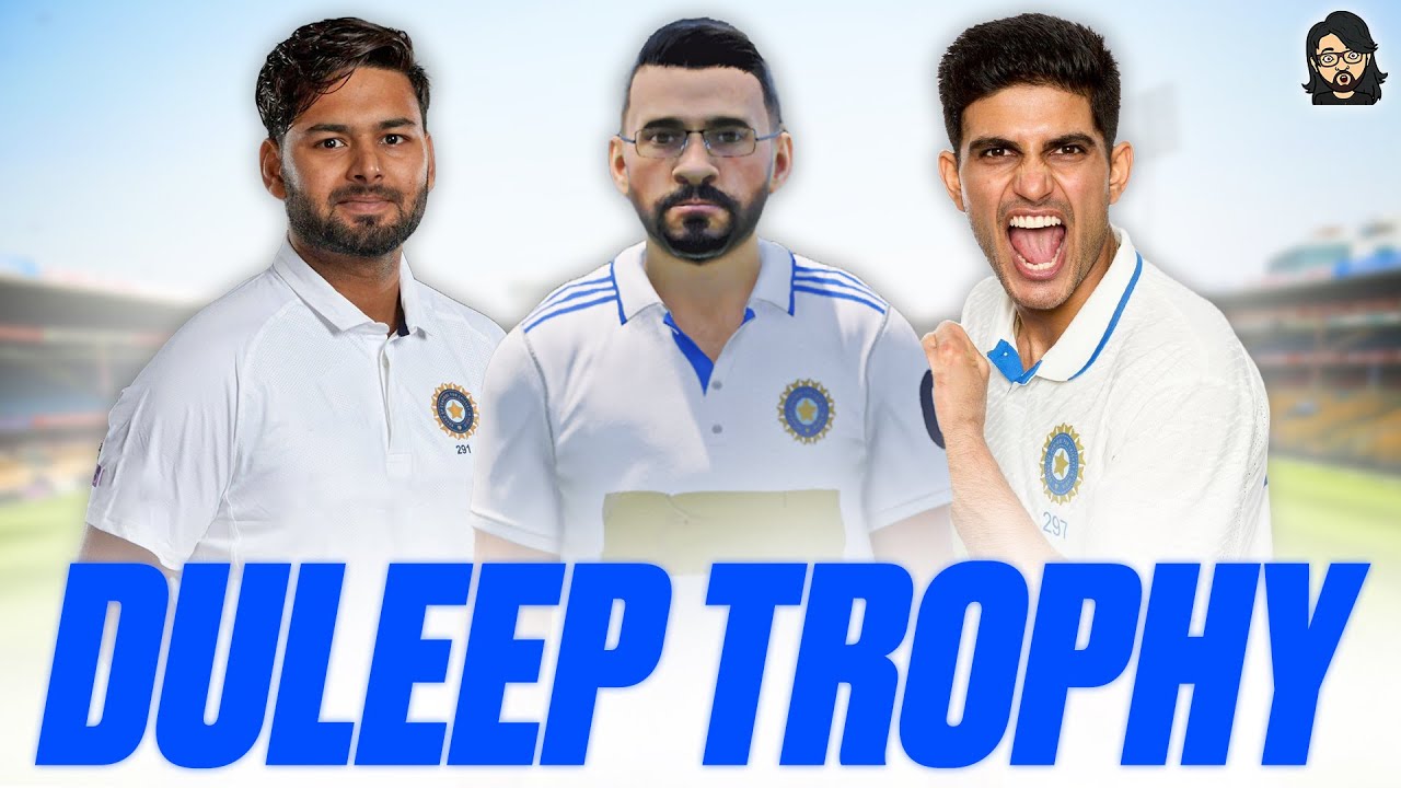 I Play Duleep Trophy 2024 🏆 • Cricket 24 • Anmol Juneja