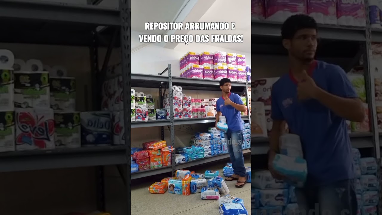 REPOSITOR NA SE&Ccedil;&Atilde;O DAS FRALDAS - (@fernnando.s) - Milla Jr.
