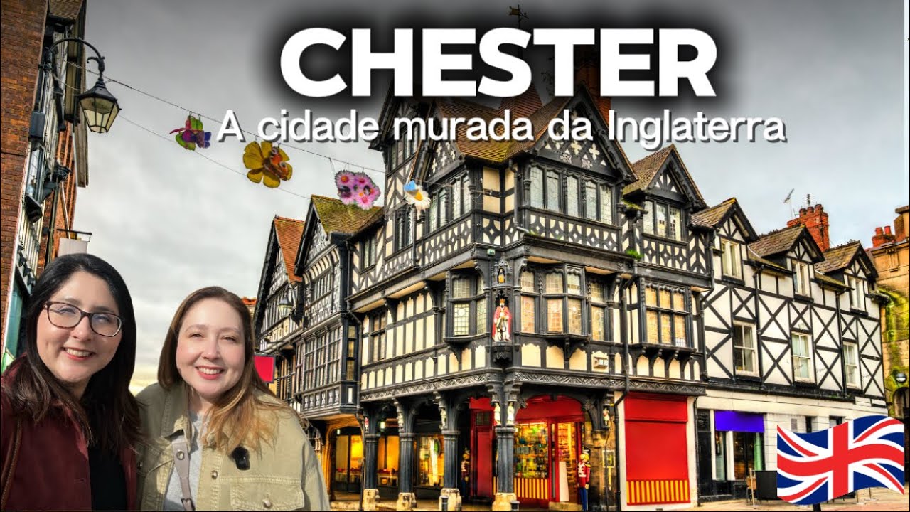 Chester na Inglaterra: Bate e volta de Liverpool | Muralhas, História e Charme no Reino Unido