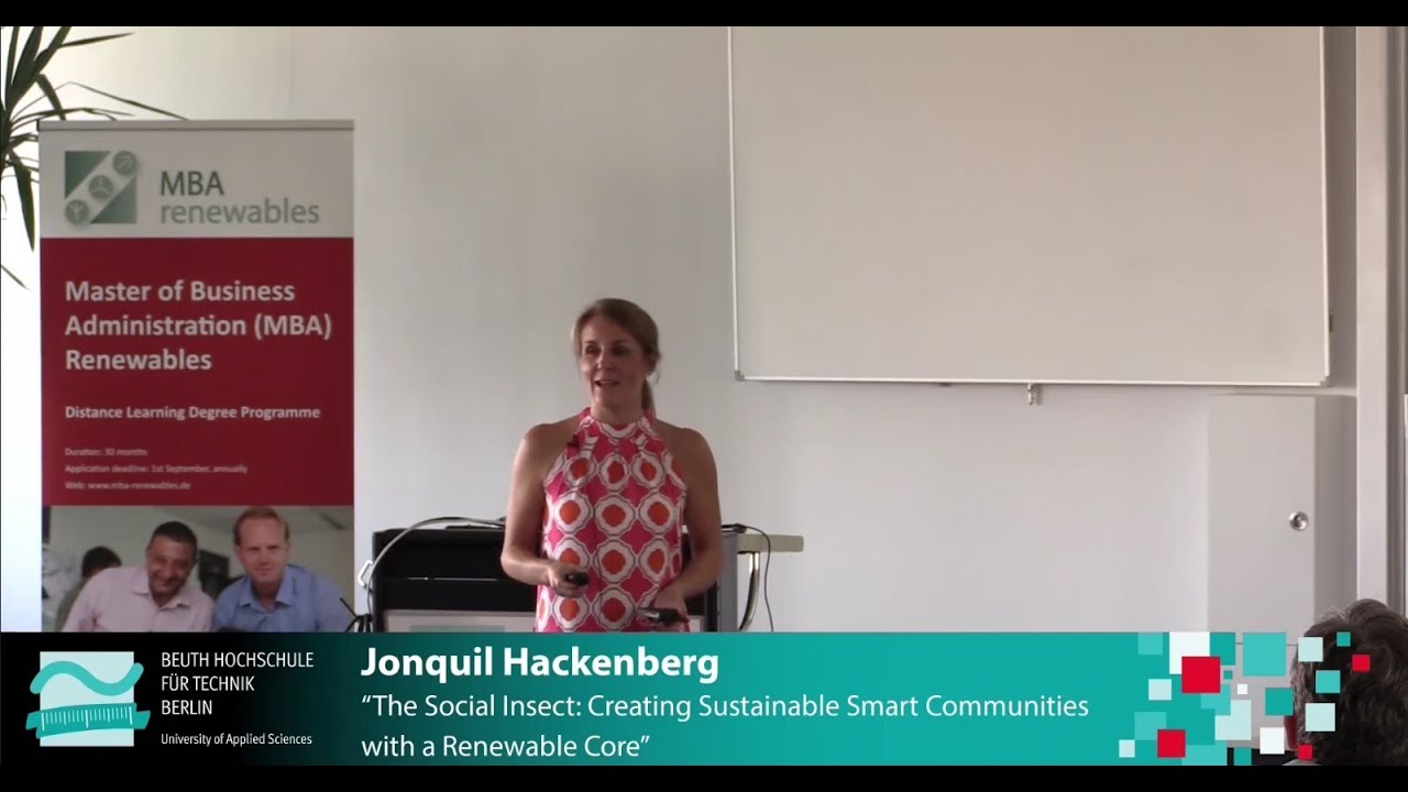The Social Insect: Creating Sustainable Smart Communities with a Renewable Core