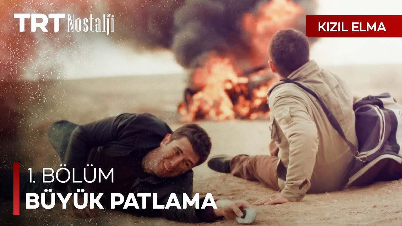 Araç havaya uçtu! - Kızıl Elma Özel Sahneler @NostaljiTRT