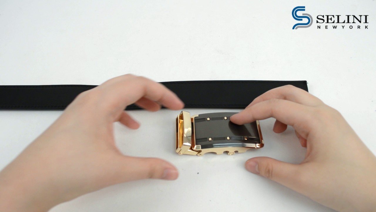 How to Wear Sliding Buckle Ratchet Belts