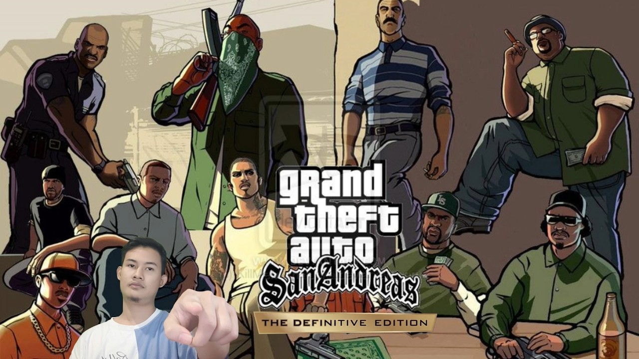 CARL JOHNSON SUDAH SAMPAI DIKOTA SAN FIERRO...GTA SAN ANDREAS DEFINITIVE EDITION #3