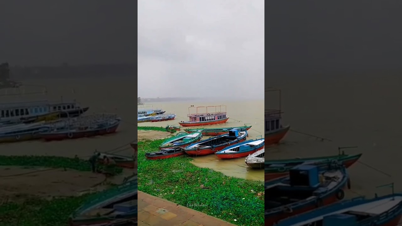 Assi ghat varanasi, Rainfall view 🥰🥰