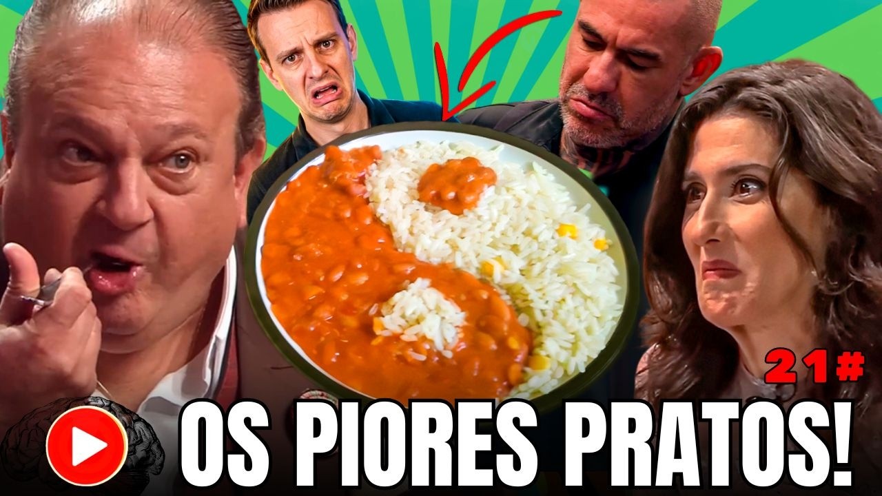 🔴OS PIORES PRATOS JÁ FEITOS NO MASTERCHEF PARTE 21 #espontaneamente #masterchef #compilado
