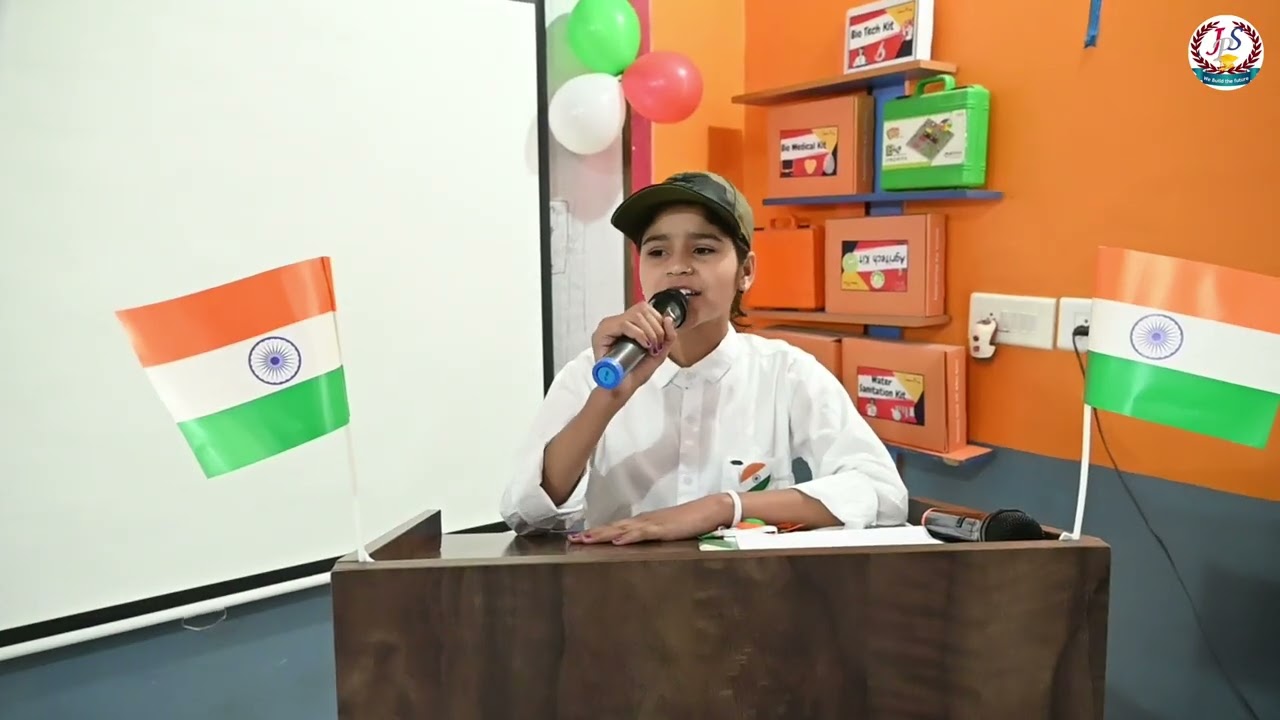 Monika's Speech || Janvi Public School 