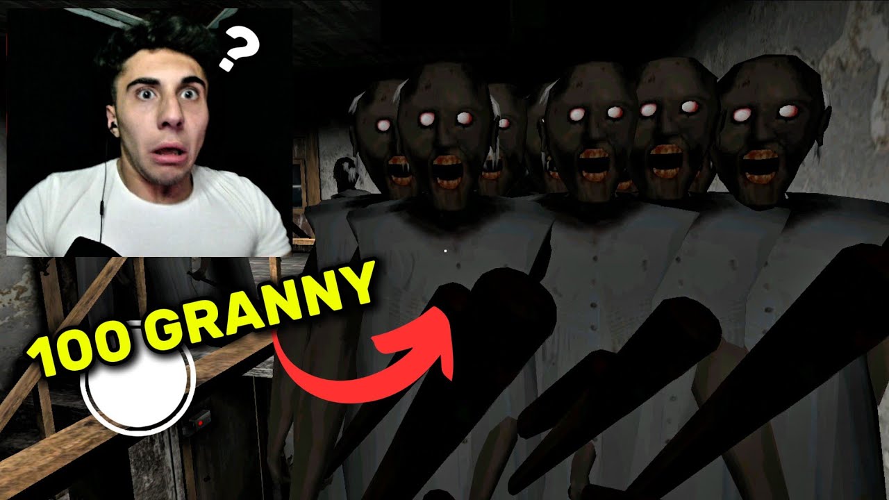 100 GRANNY BENİ KOVALADI ! - GRANNY HİLE MODU