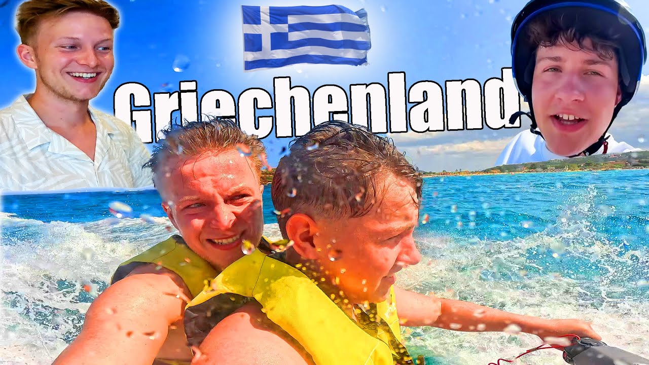 Erstes Mal JetSki und Quad fahren im Griechenland Urlaub auf Zakynthos 🏝️ TipTapTube