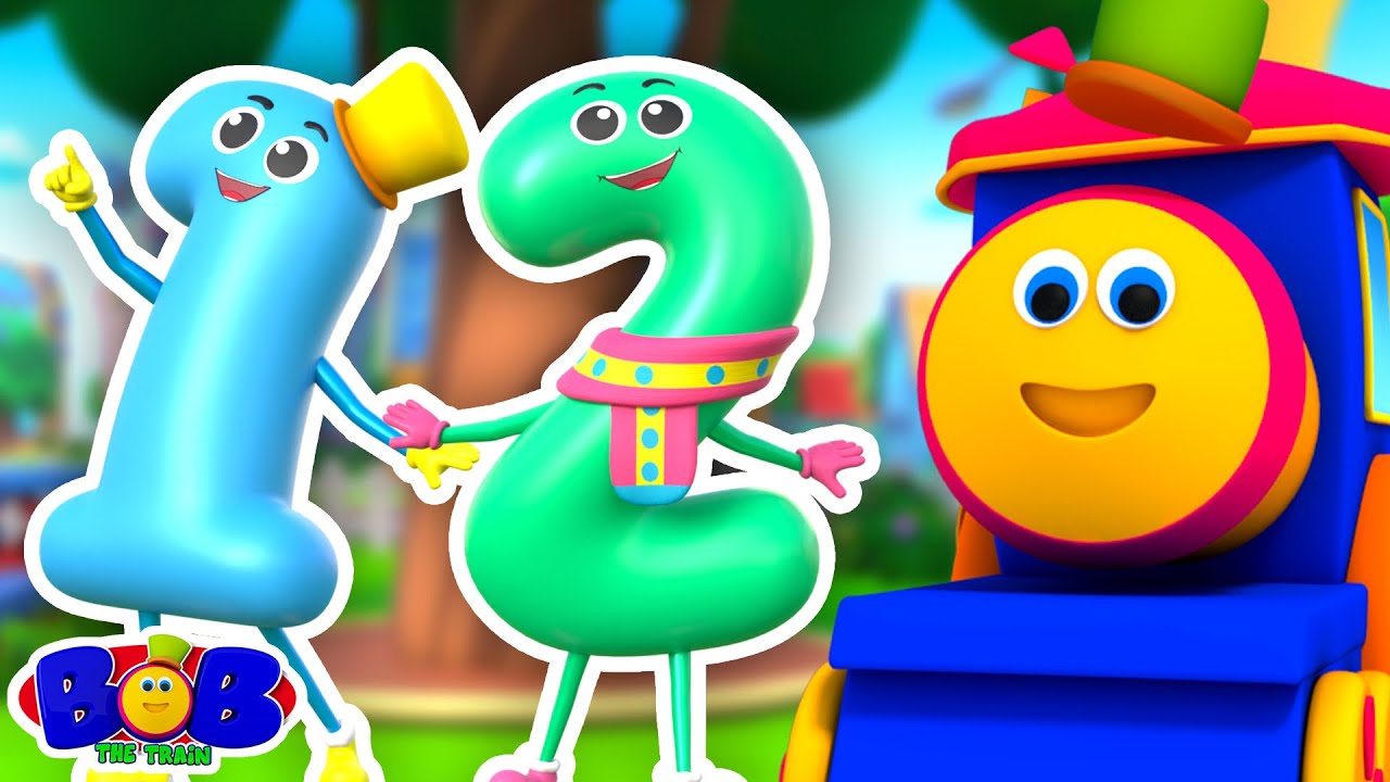 Bob O Trem Contando Números 1 a 10 e Mais Músicas Educativas Para Crianças - Kids Tv