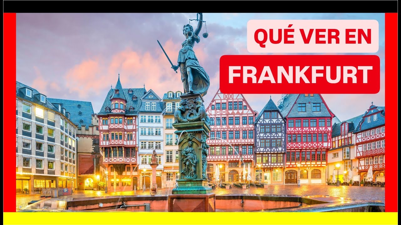 GUÍA COMPLETA ▶ Qué ver en la CIUDAD de FRÁNCFORT DEL MENO / FRANKFURT (ALEMANIA) 🇩🇪 🌏 Turismo viaje