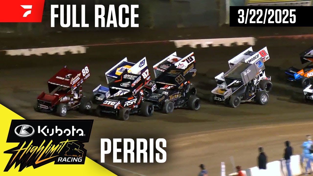 FULL RACE: Kubota High Limit Racing at Perris Auto Speedway 3/22/2025
