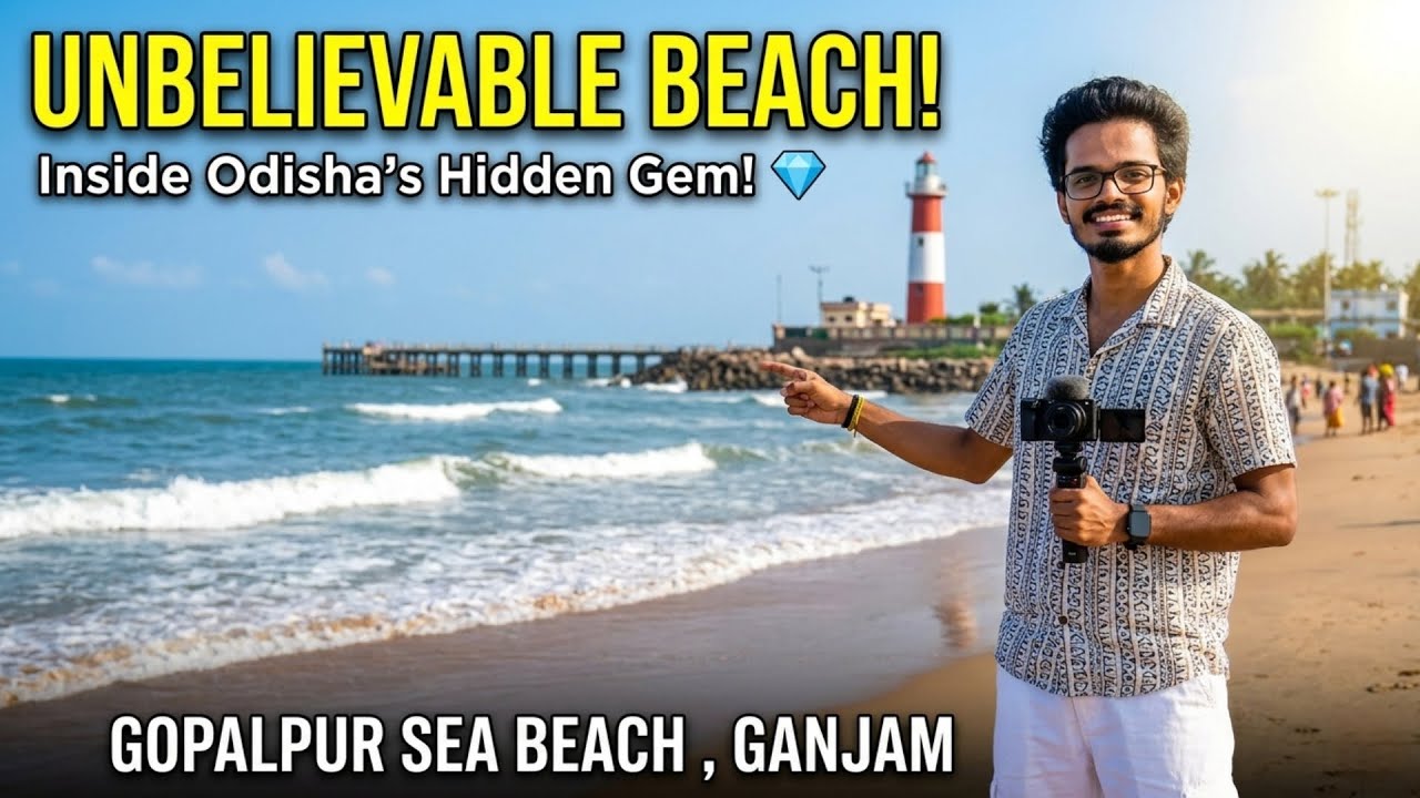 Gopalpur Beach: Ganjam, Odisha