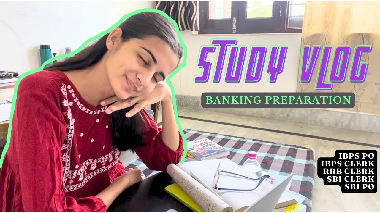 Full day study routine of a banking aspirant || Preparing for IBPS PO and other bank exams.