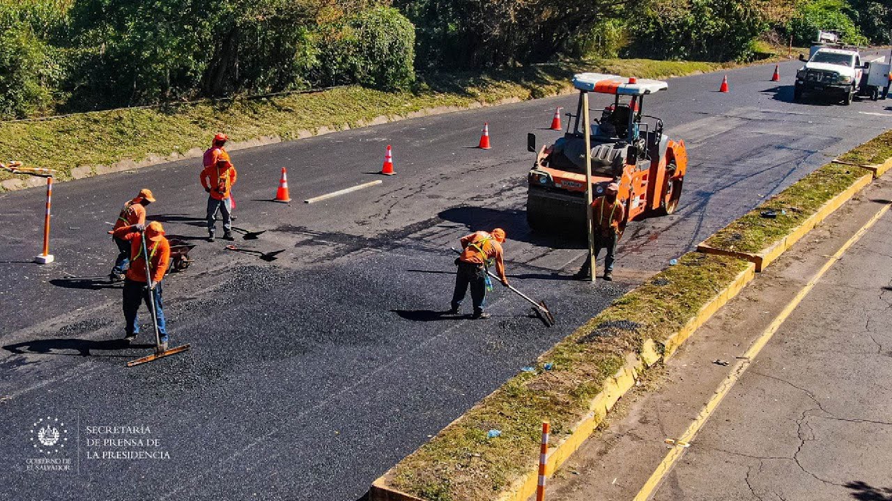 MOP y Fovial supervisaron trabajos de reconstrucción de bypass en Usulután