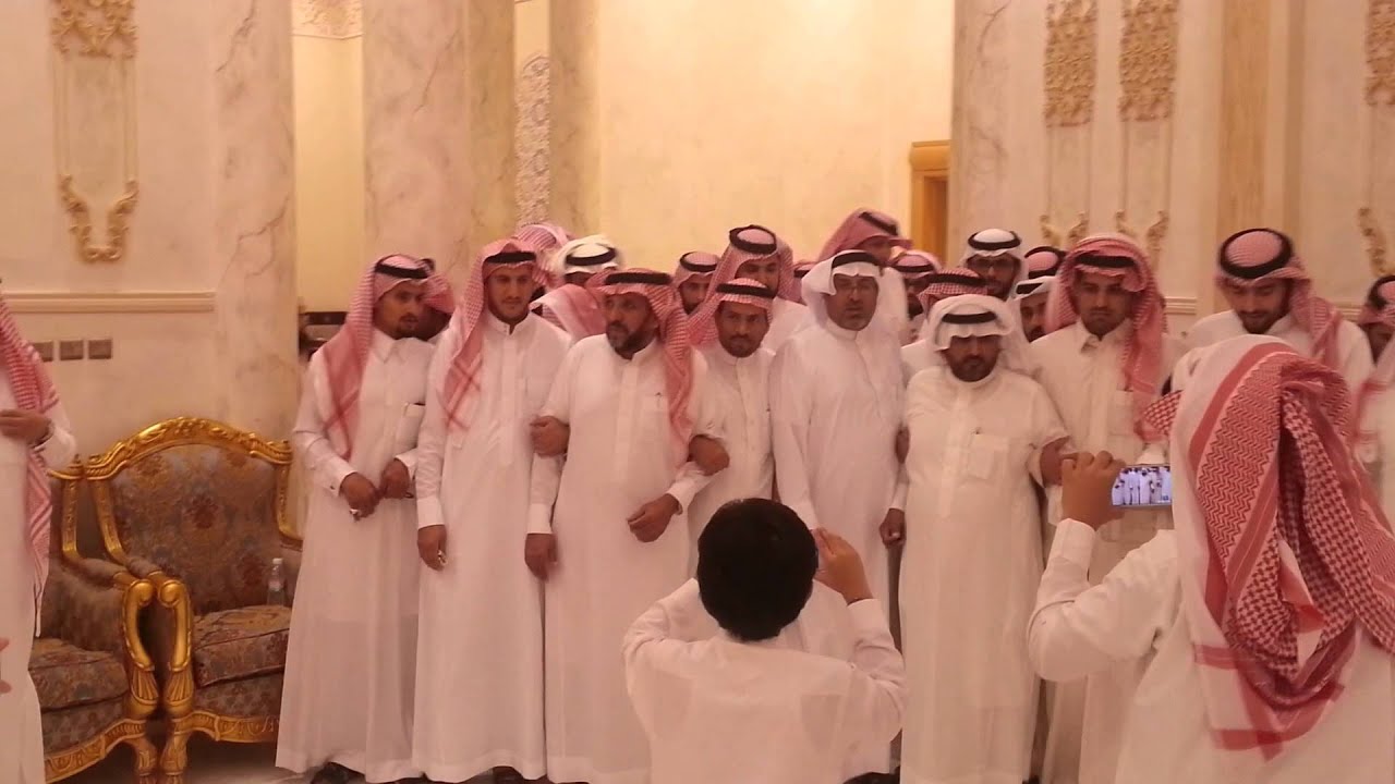 استقبال محمد ولد الشيخ مشبب بن مسفر ال فرحان