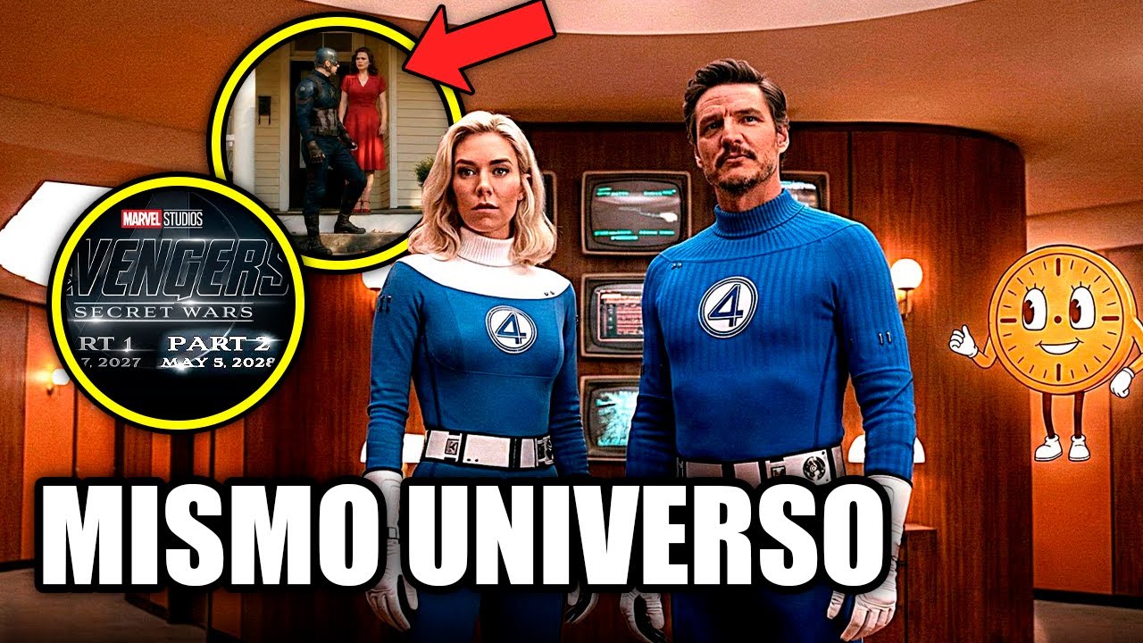 Steve Rogers vive tierra 828 | Secret Wars parte 2 | Deadpool 4 | Daredevil Born Again temporada 2