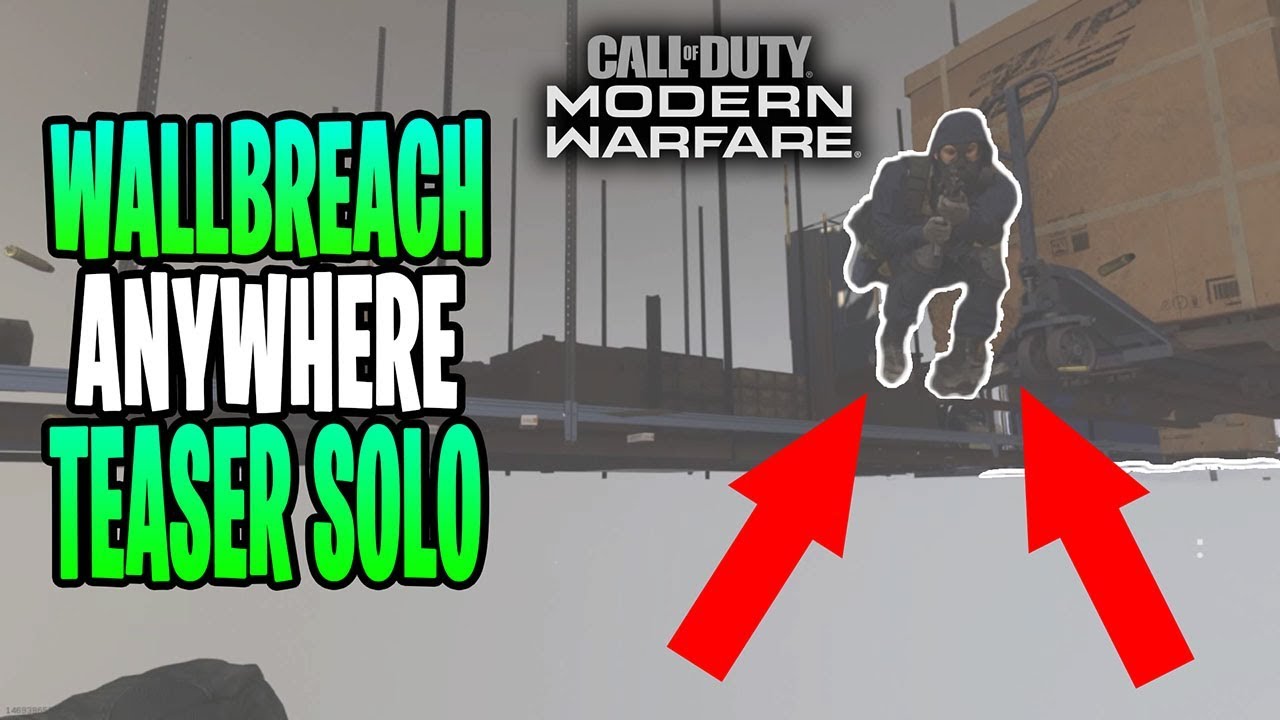 COD MW: *TEASER* Wallbreach Anywhere Solo Glitch Ground War & Multiplayer GODMODE Online (A.P 1.14)