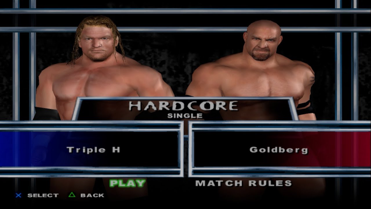 WWE SmackDown! Here Comes the Pain - Triple H VS Goldberg