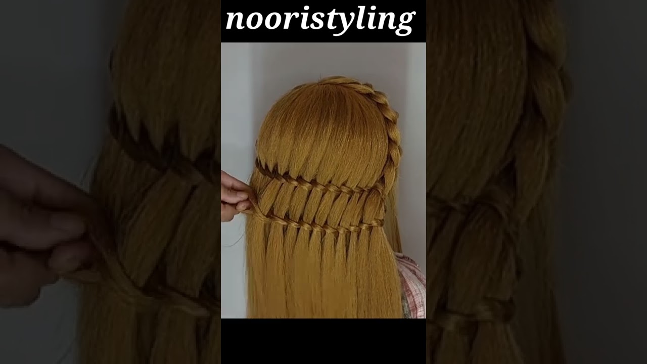 Latest New Wedding Hairstyle For Girls #hairstyle #shortvideo #shorts #youtubeshorts#Nooristyling