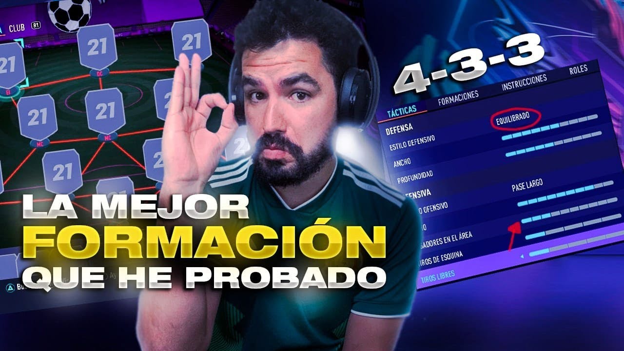 LA MEJOR FORMACIÓN Y TÁCTICAS QUE HE PROBADO EN FIFA 21 | ÉLITE ASEGURADO