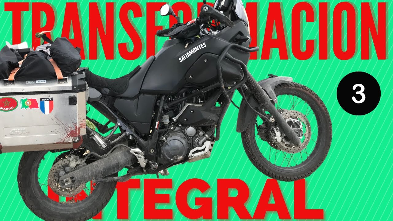 TRANSFORMACIÓN integral de YAMAHA 660Z TÉNÉRÉ. Asalto 3.
