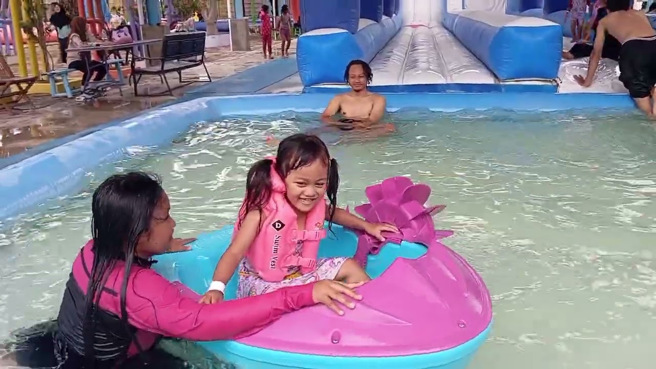 🏖️ HARI-HARI BERMAIN JOJO| Main Air di Waterpark! Aktivitas Sensory yang Seru untuk Anak 👶💧