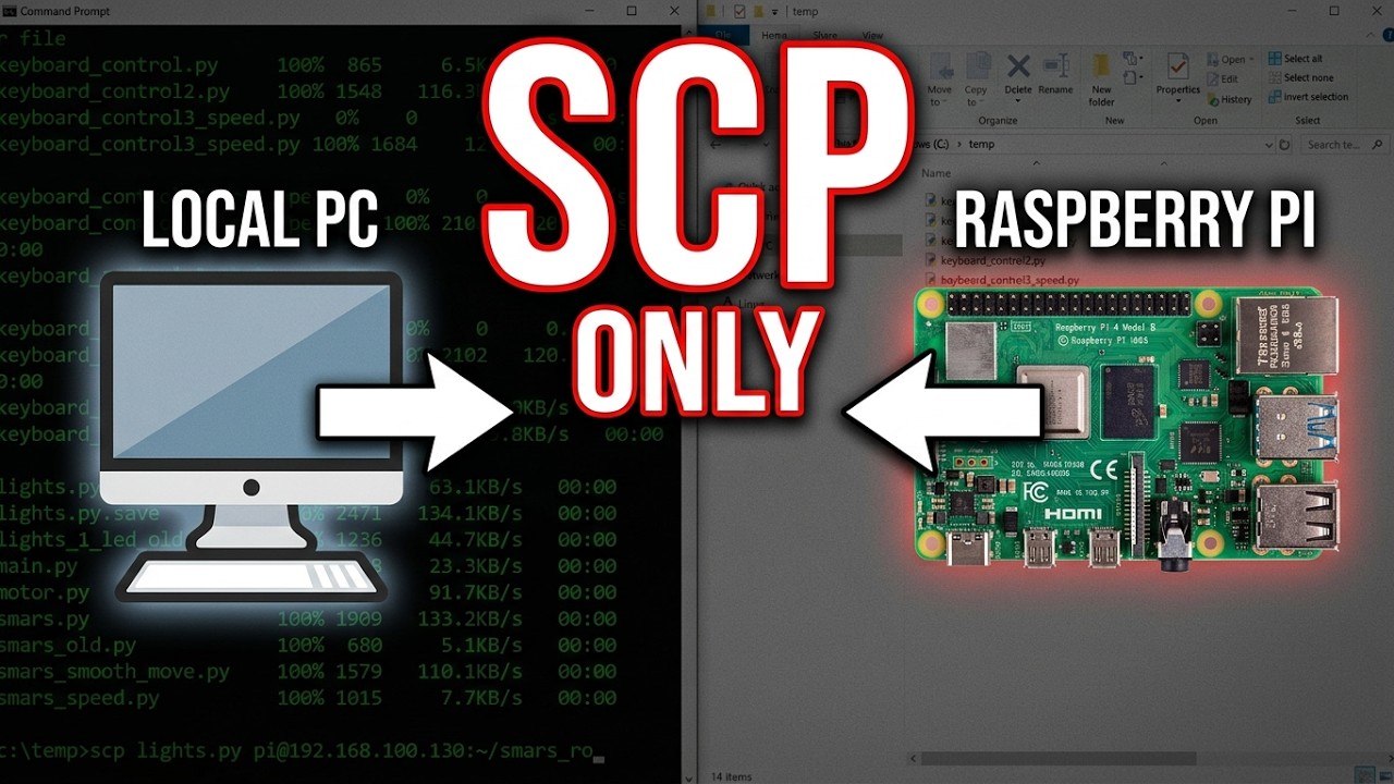 How to Copy Files to and from Raspberry Pi Using SCP