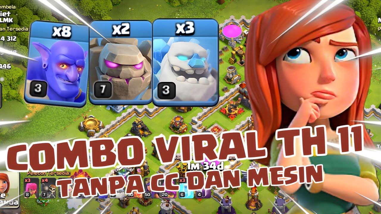 TH 11 WAJIB COBA | COMBO TERBARU 2024 TANPA MESIN DAN CC