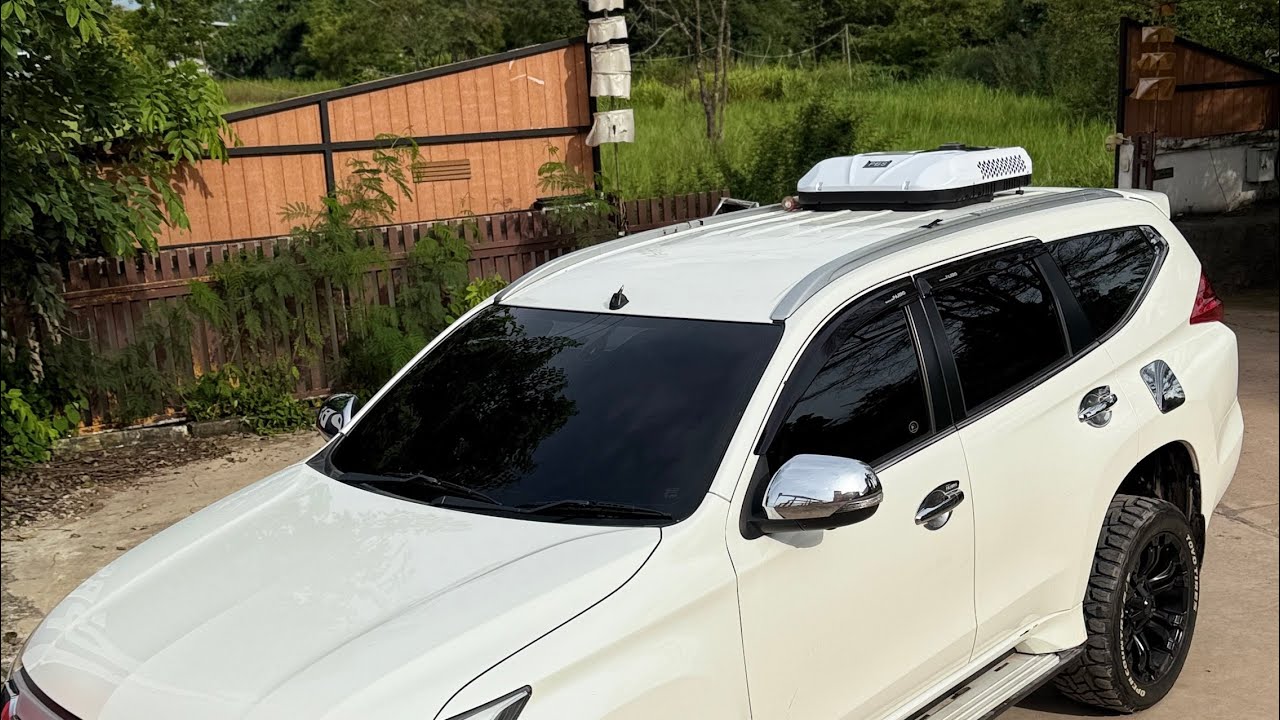 แอร์ติดตั้งบนหลังคารถ  SUV. ￼ รถตู้  รถเท็นเลอร์  รถ 10 ล้อ   รถกระบะ ￼