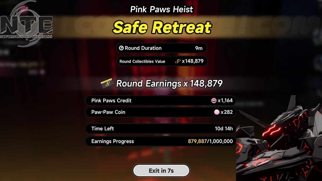 Solo Pink Paws Heist 100k+ Fons Run No Card Route | Neverness to Everness