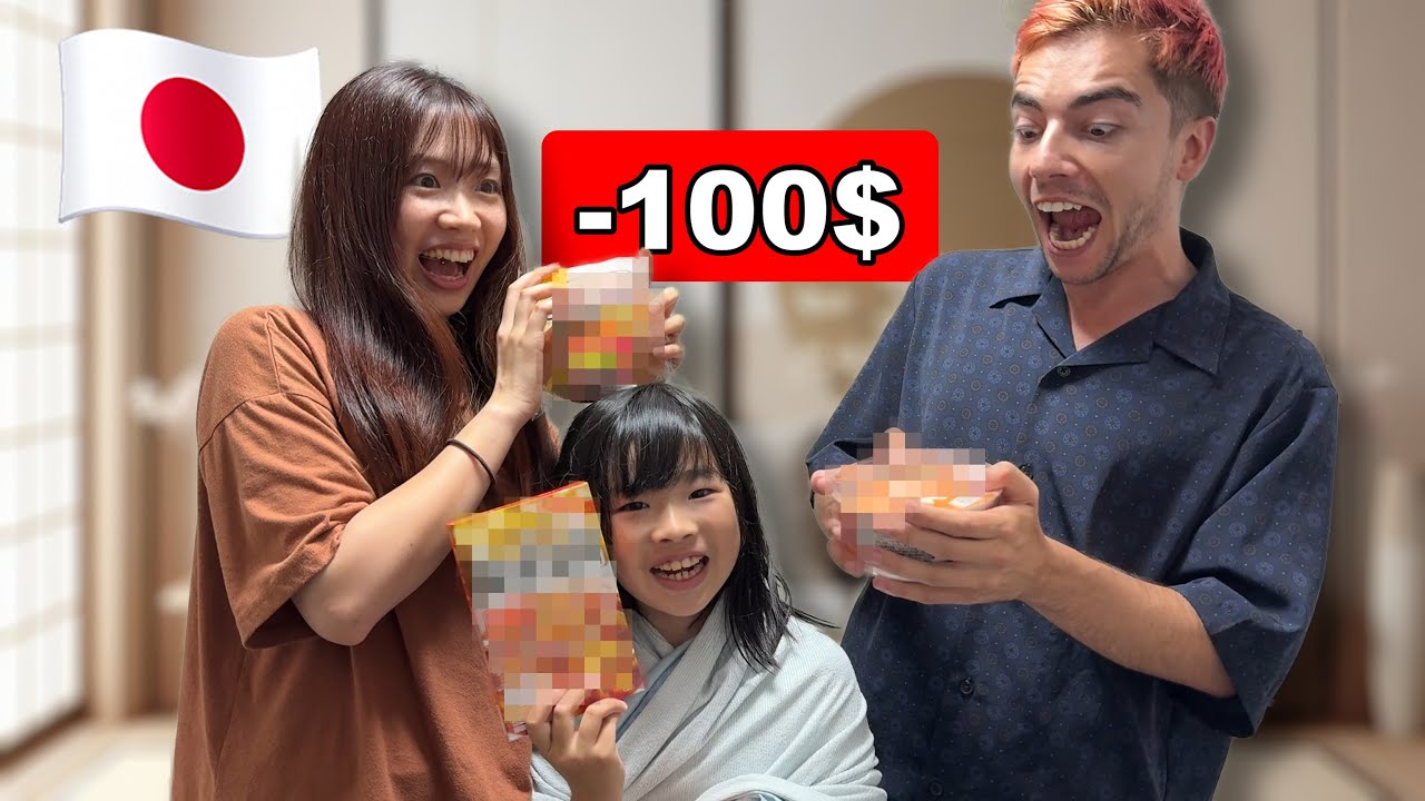 Mi NOVIA e HIJA JAPONESAS prueban DULCES y JUGUETES ANTIGUOS🎌🎉