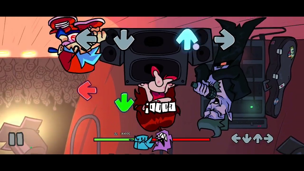 Playing fnf Friday night funkin'