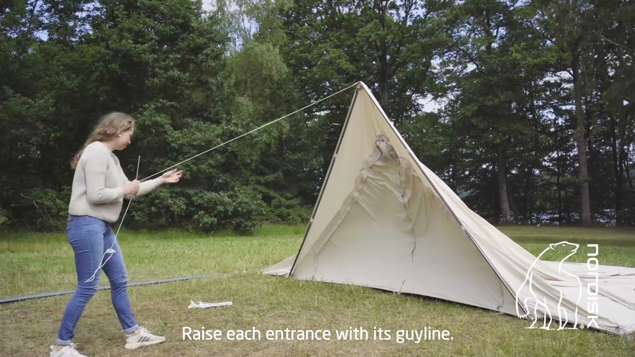 Fun Sport Vision | Nordisk Midgard Zelt: Aufbau und Abbau