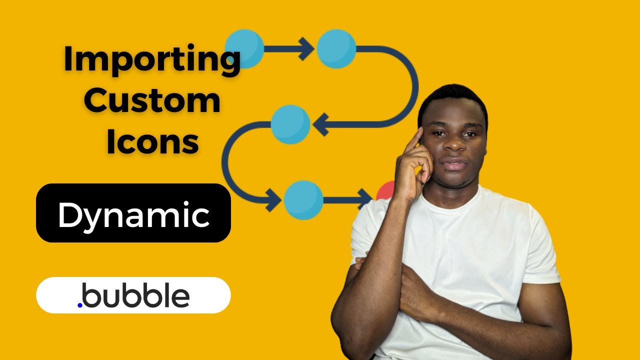 Importing Custom Icons for App-wide Flexibility. | Bubble.io Tutorial