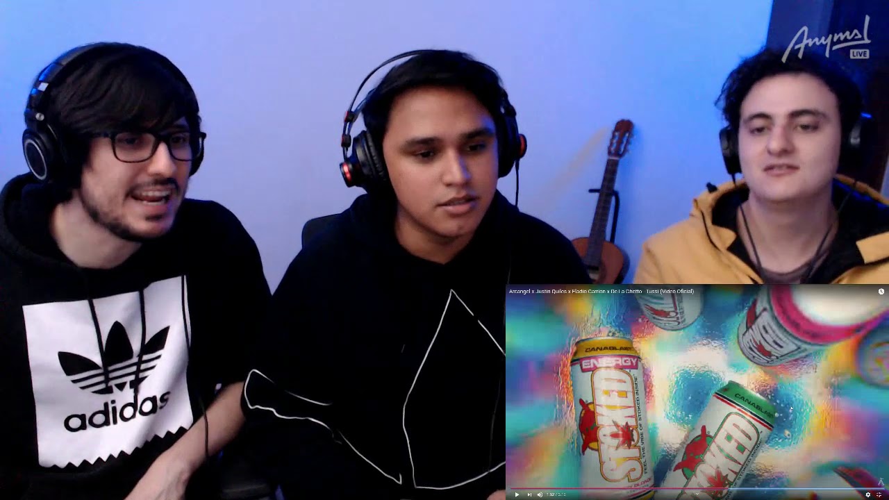 [Reacción] Arcangel x Justin Quiles x Eladio Carrion x De La Ghetto - Tussi | ANYMAL LIVE 🔴