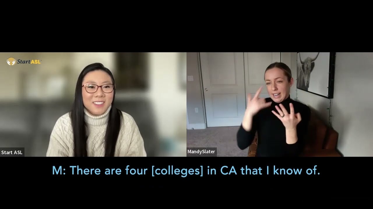 Interview with ASL Interpreter, Mandy Slater