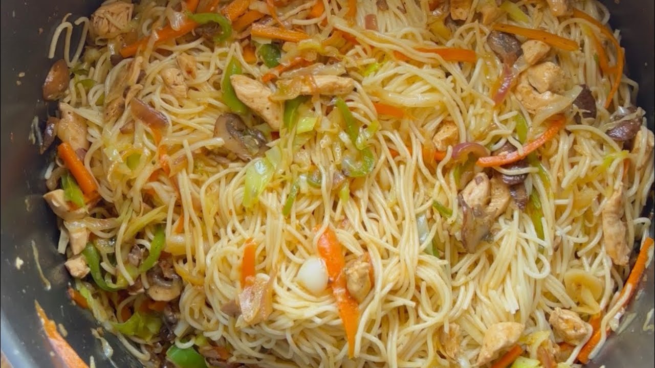 معكرونه بالخضار