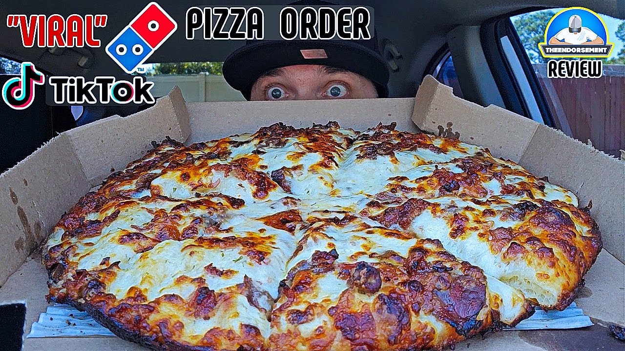 Вирусный заказ пиццы от Domino's Pizza® РАСКРЫТ TikTok! 🍕🥓🥩⏲️ | theendorsement