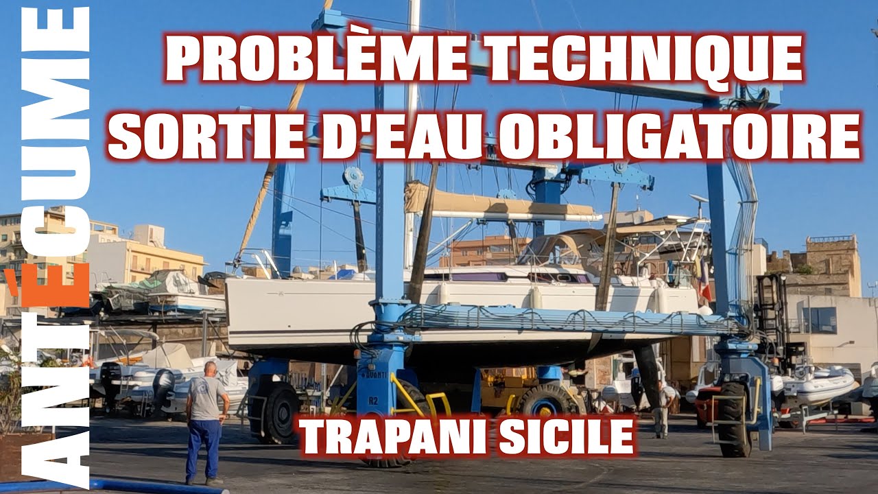 ⛵️Grosse galère problème d'étanchéité (Sail Drive)