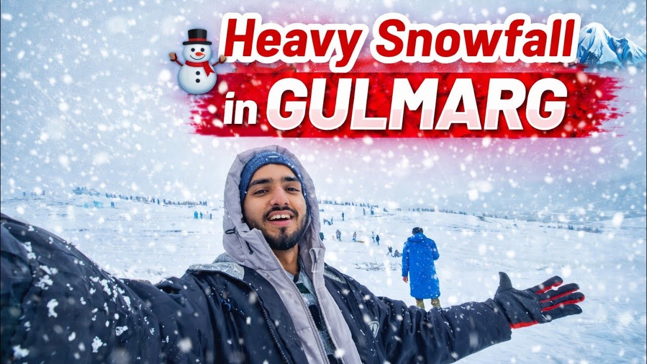 Heavy Snowfall ❄️ In Gulmarg Kashmir | Gulmarg Kashmir Travel Guide | Gulmarg Kashmir Tour 