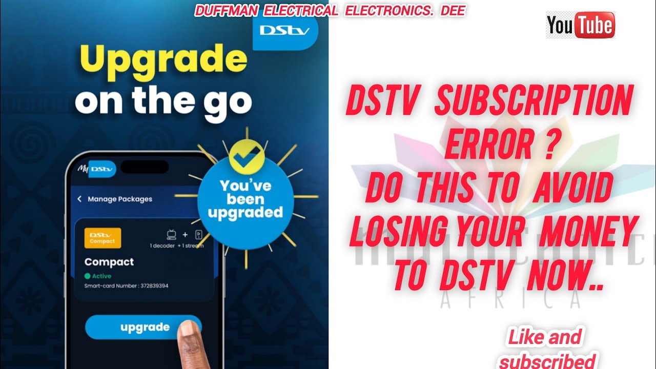 HOW TO UPGRADE/TOPUP ON YOUR DSTV PACKAGES.@Verydarkblackman @DigitalSatPro #funny #comedymovies