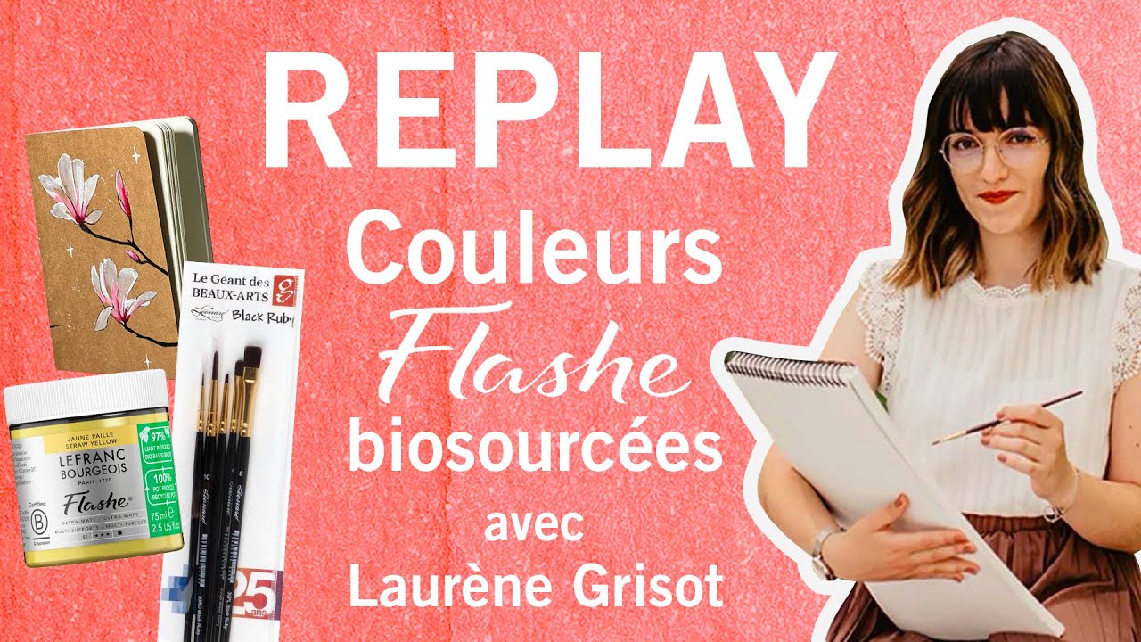 En direct avec Laurène Grisot : démonstration à la Flashe Lefranc Bourgeois