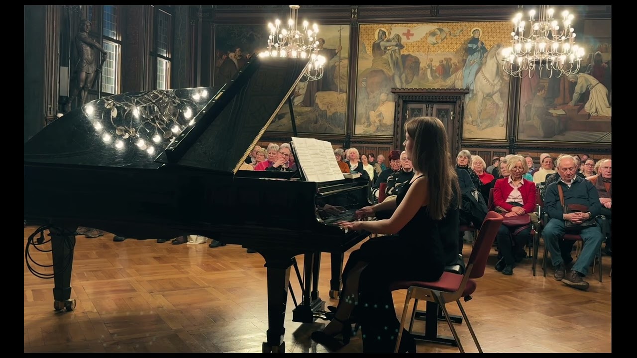 J. Brahms - Herzlich tut mich verlangen | Piano Duo Cristina Marton-Argerich & Antonia Miller 