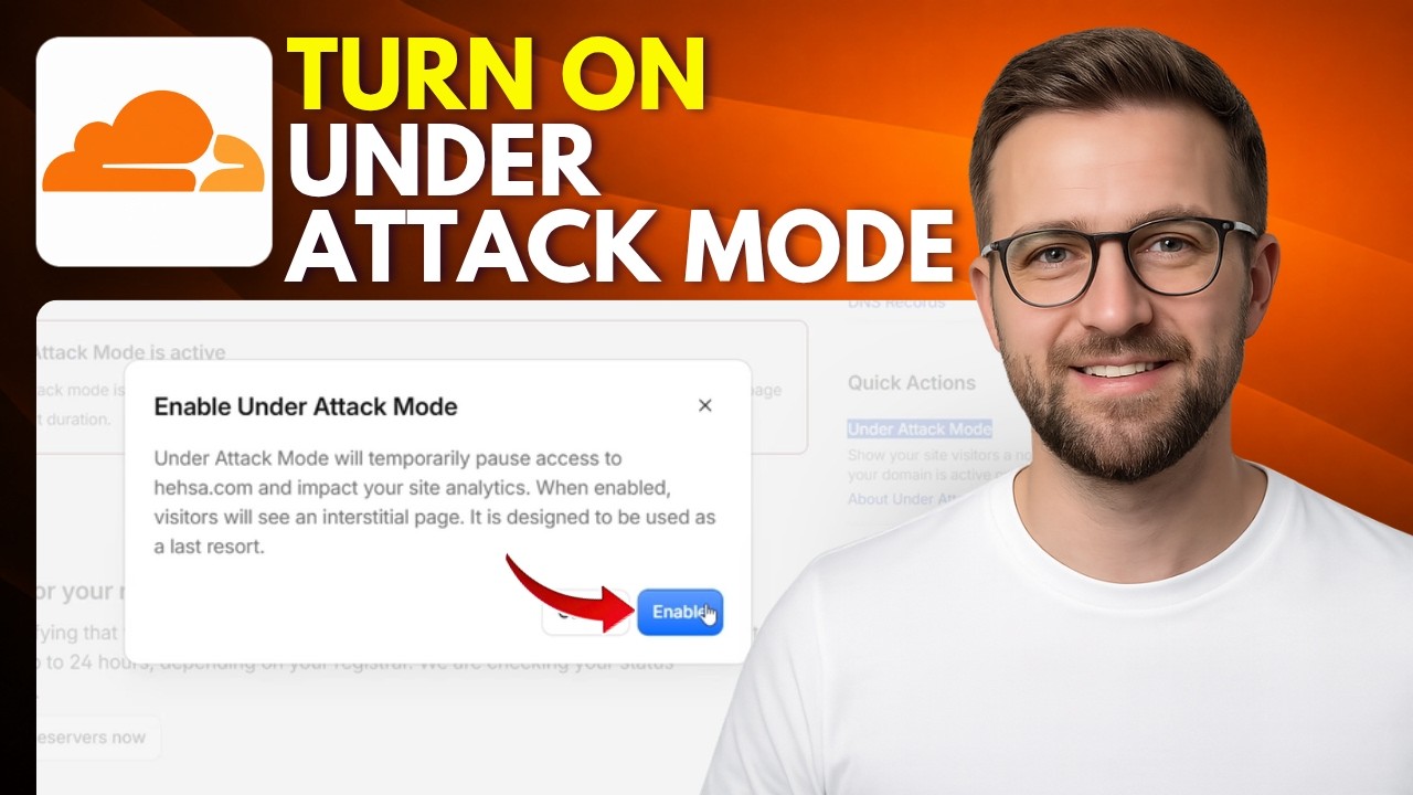 Как включить режим &laquo;Under Attack&raquo; в Cloudflare (пошаговая инструкция 2026)