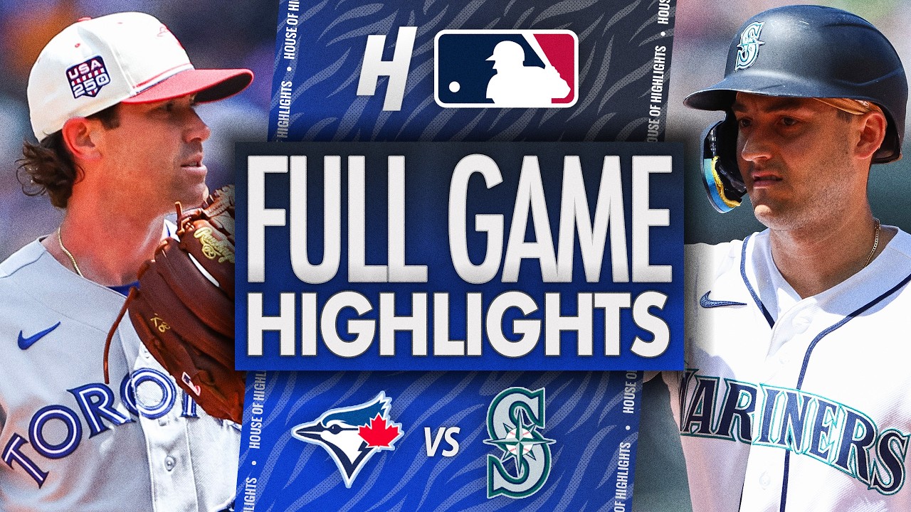 Toronto Blue Jays против Seattle Mariners &mdash; ЛУЧШИЕ МОМЕНТЫ МАТЧА 🔥 4 июля 2026, сезон MLB